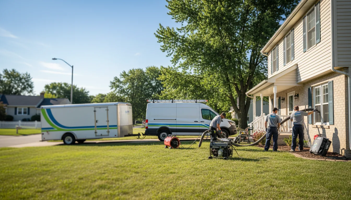 Flooded Basement Restoration And Cleanup With Repair in Flemington, MO near me